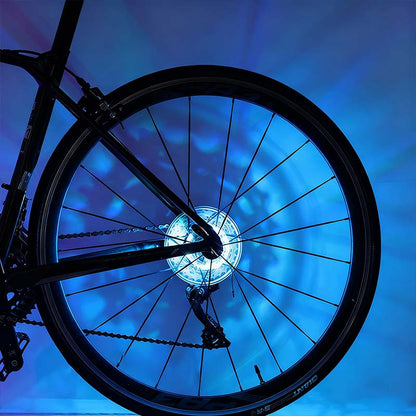 ✨ LED-fietswiellamp voor nachtelijke ritten