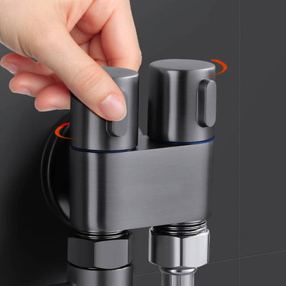 Toilet Bidet-Waterspuit met Regelklep