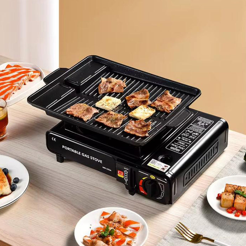 Draagbaar kooktoestel voor butaangas en LPG