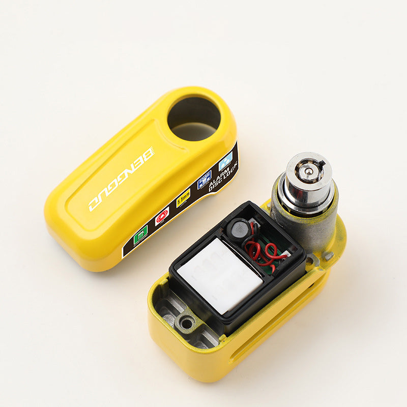 Antidiefstalalarm met Schijfremslot voor Fietsen en Motorfietsen🛡️🎒
