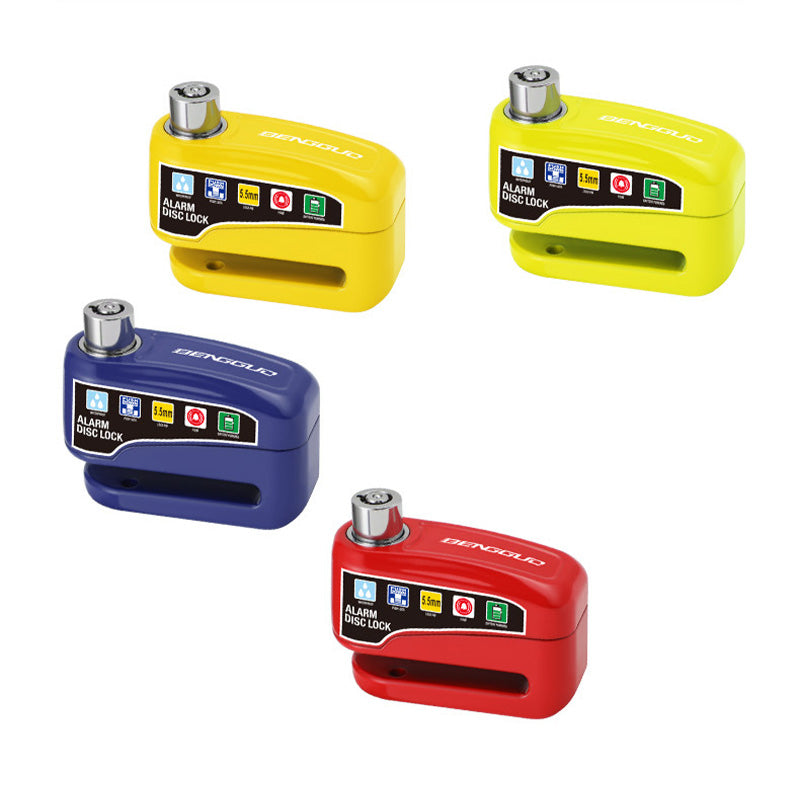 Antidiefstalalarm met Schijfremslot voor Fietsen en Motorfietsen🛡️🎒