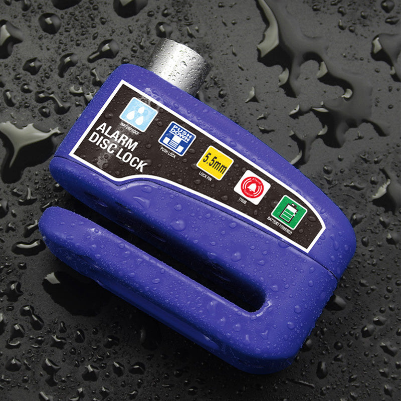 Antidiefstalalarm met Schijfremslot voor Fietsen en Motorfietsen🛡️🎒