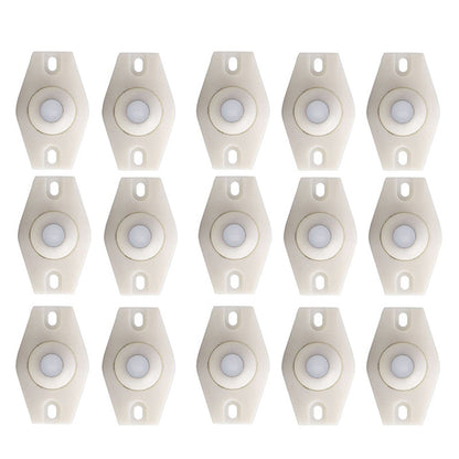 Zelfklevende Wieltjes - 360° Draaiend - 4 Stuks