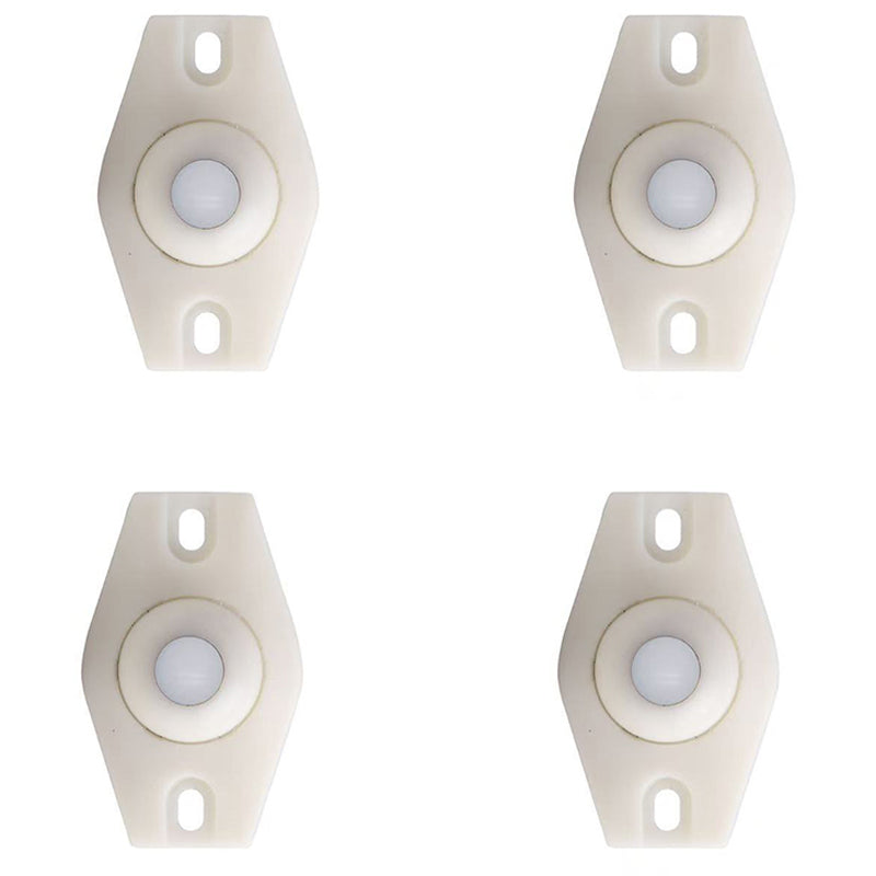 Zelfklevende Wieltjes - 360° Draaiend - 4 Stuks