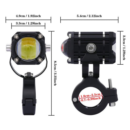 LED Fietslicht met Dubbele Lichtstraal