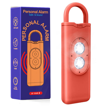 Zelf-Verdediging Alarm Sleutelhanger met LED-Flitser