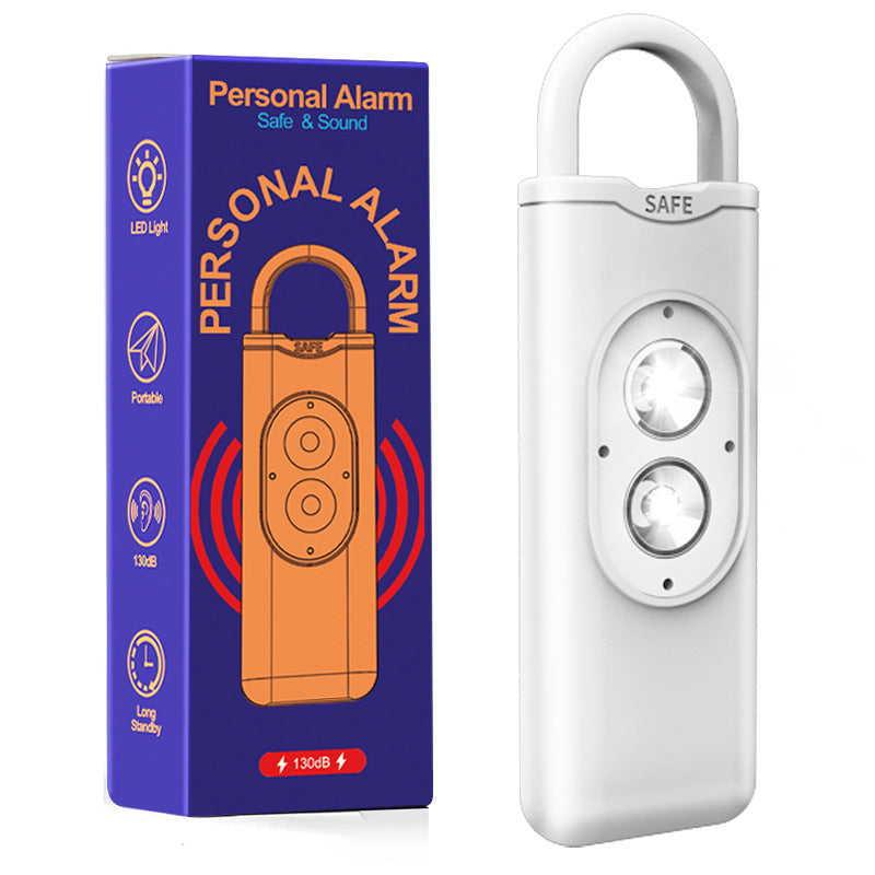 Zelf-Verdediging Alarm Sleutelhanger met LED-Flitser