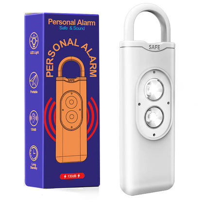 Zelf-Verdediging Alarm Sleutelhanger met LED-Flitser
