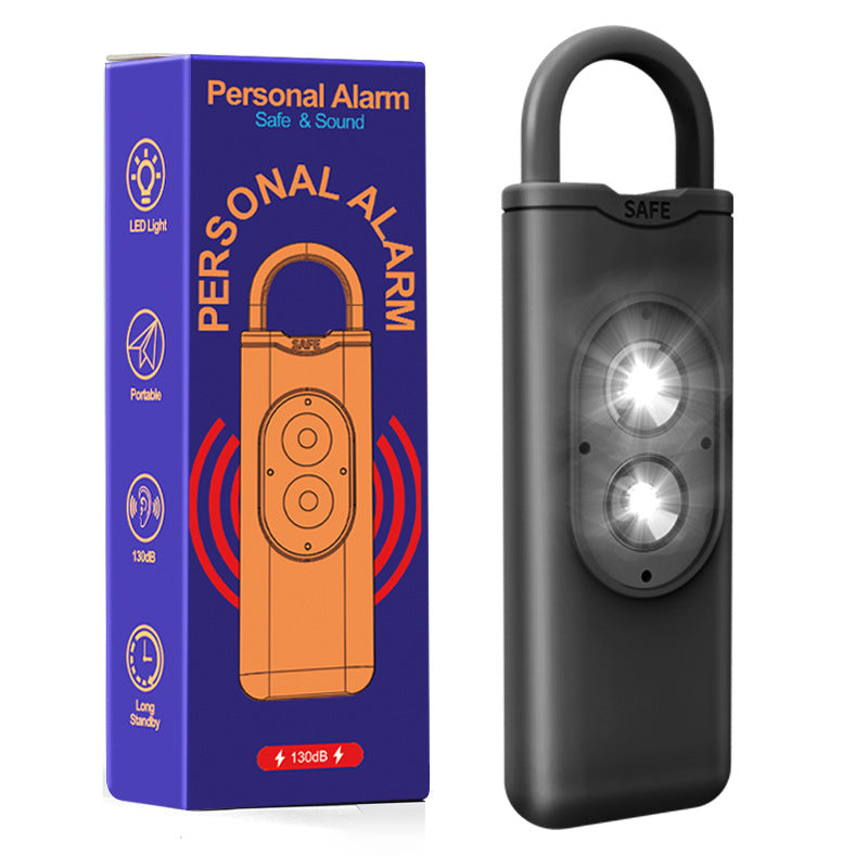 Zelf-Verdediging Alarm Sleutelhanger met LED-Flitser