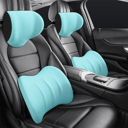 Ergonomisch Hoofdsteun- en Lendekussen Auto