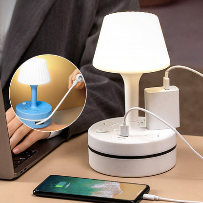 Nachtlampje met Stopcontact en USB-poort