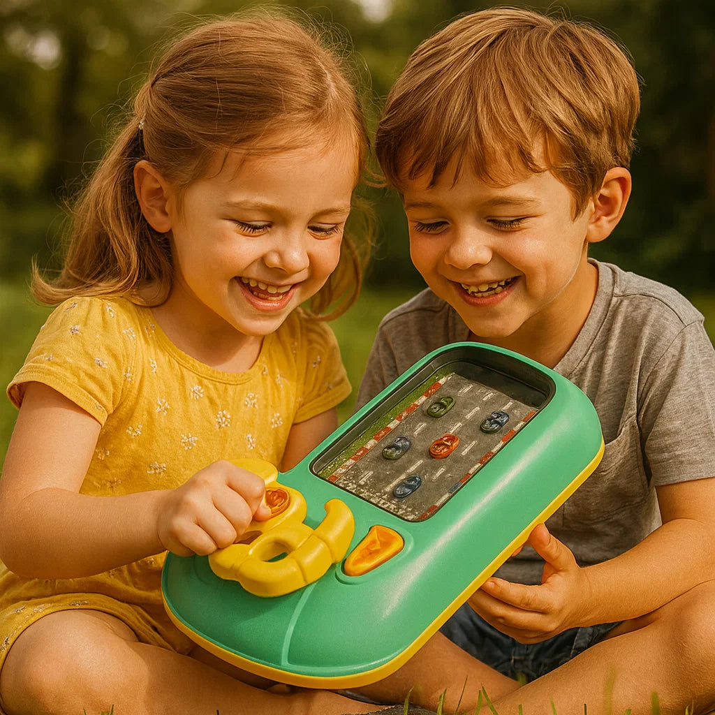 Avontuurlijke racebak voor kinderen