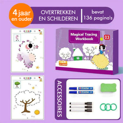 Leren Schrjiven Overtrekschriften Set