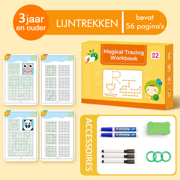 Leren Schrjiven Overtrekschriften Set