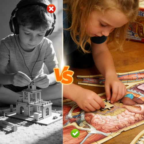 Levensgrote Anatomie Puzzel voor Kinderen