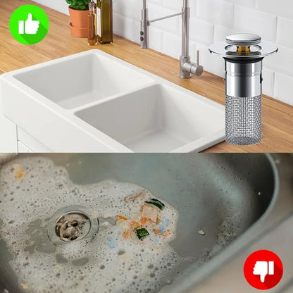 RVS Gootafvoer Filter – Anti-Verstopping Haarvanger