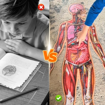 Levensgrote Anatomie Puzzel voor Kinderen