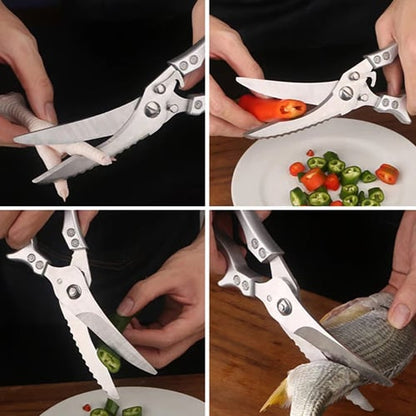 RVS Keukenschaar Botknipper – Multifunctionele Heavy Duty Schaar